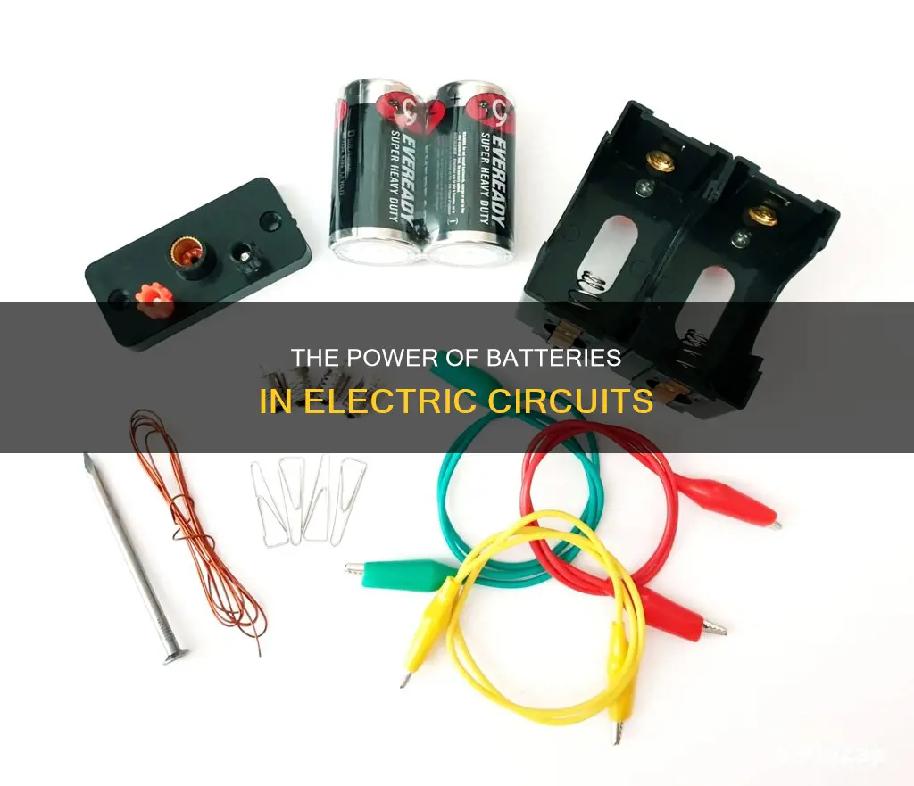 what are batteries in an electric circuit
