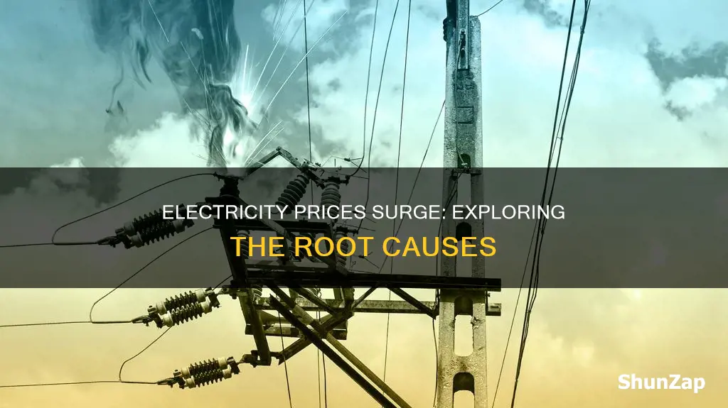 what are causes of increased electricity prices