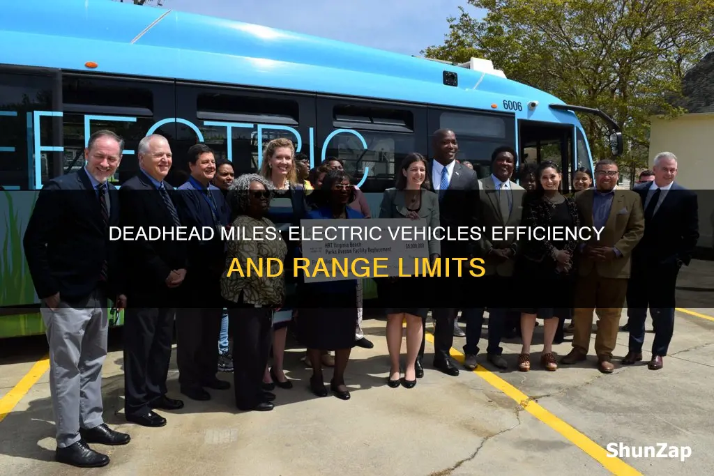 what are deadhead miles in electric vehicles