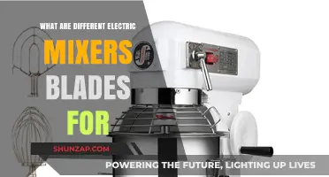 Electric Mixer Blades: Different Types, Different Purposes