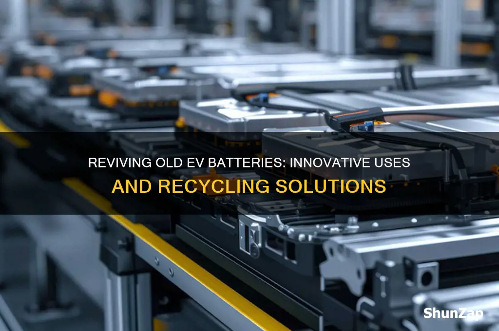 what are done with old electric car batteries