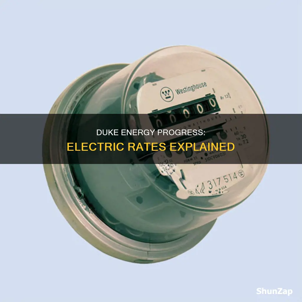 what are duke engery progress electric rates