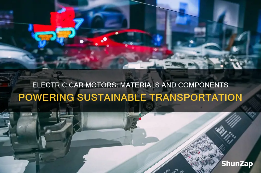 what are electric car motors made of