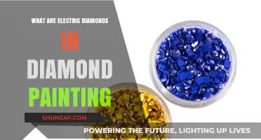 Electric Diamonds: Diamond Painting's Unique Sparkling Twist
