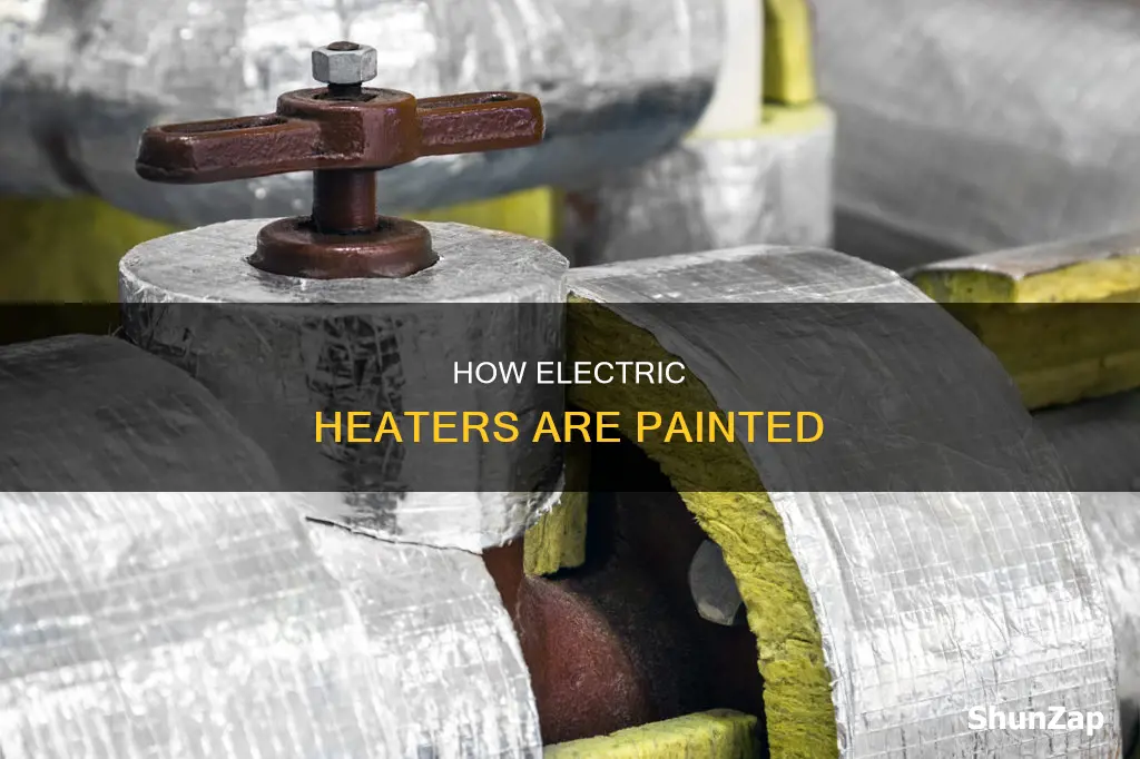 what are electric heaters made of paint