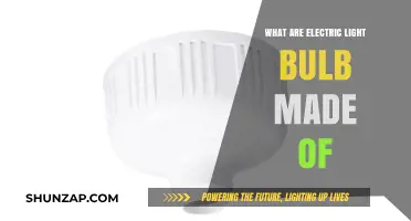 Electric Light Bulbs: What Are They Made Of?