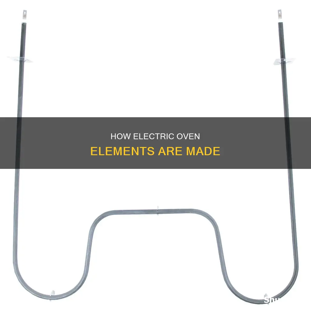 what are electric oven elements made of