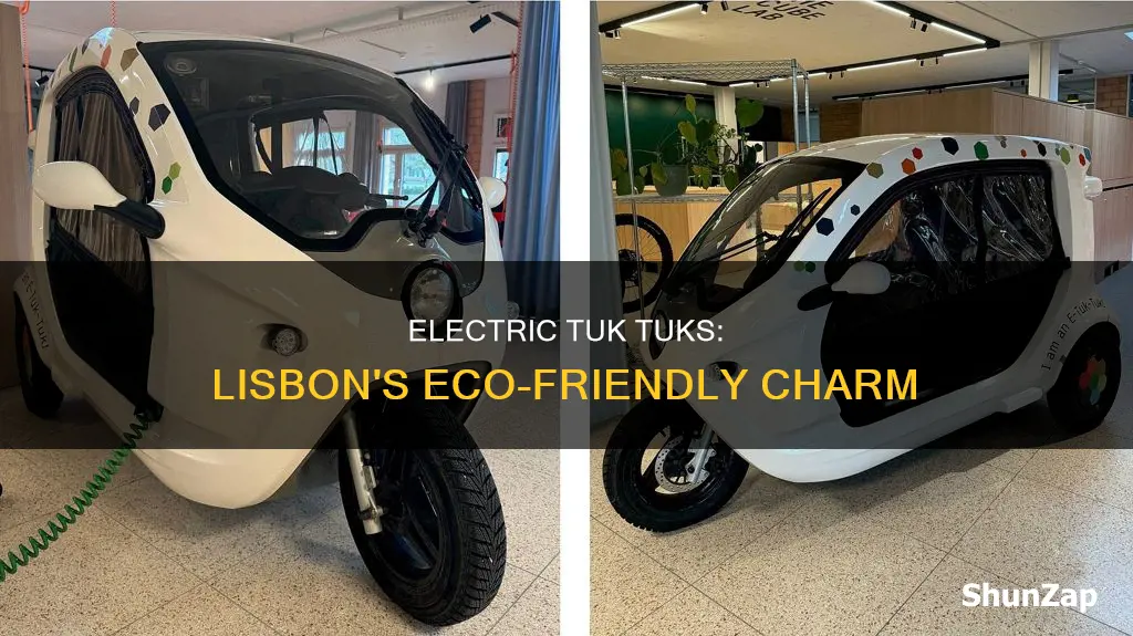 what are electric tuk tuks in lisbon