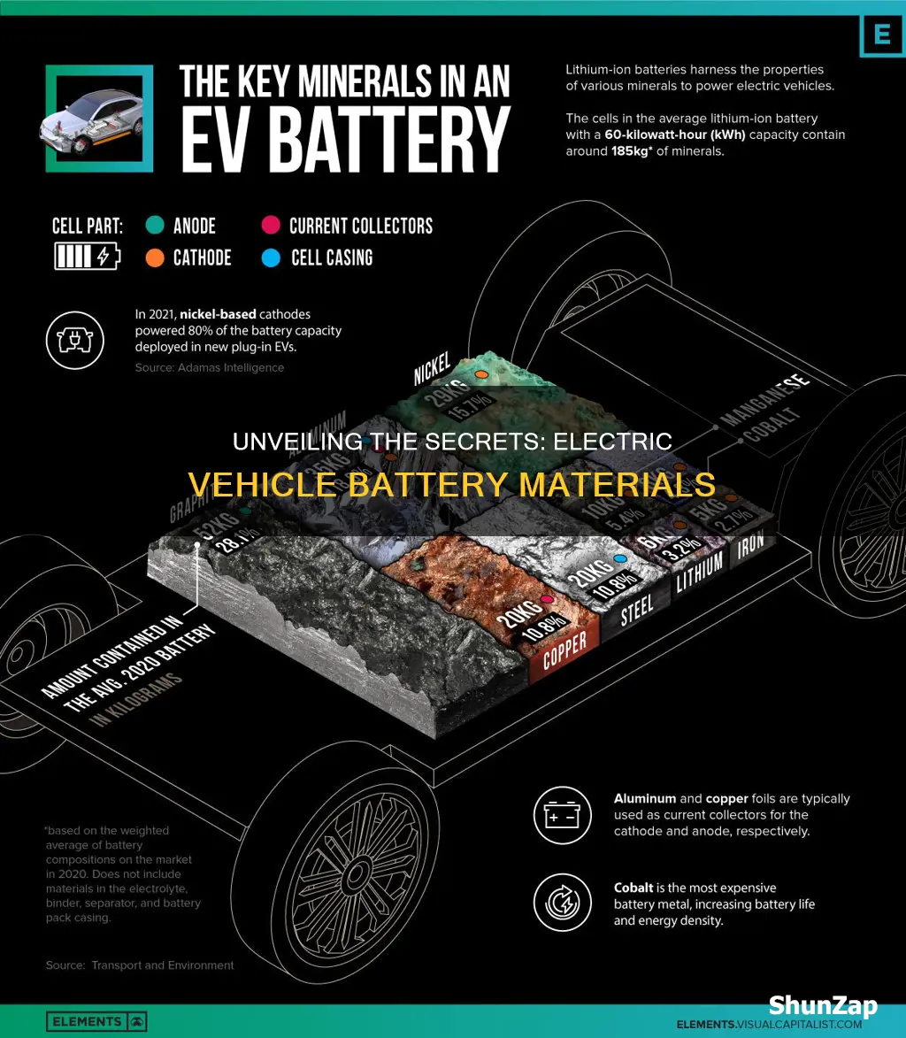 what are electric vehicle batteries made out of