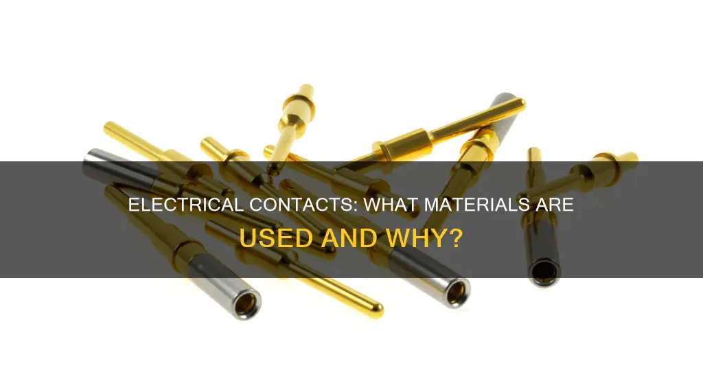 what are electrical contacts made out of