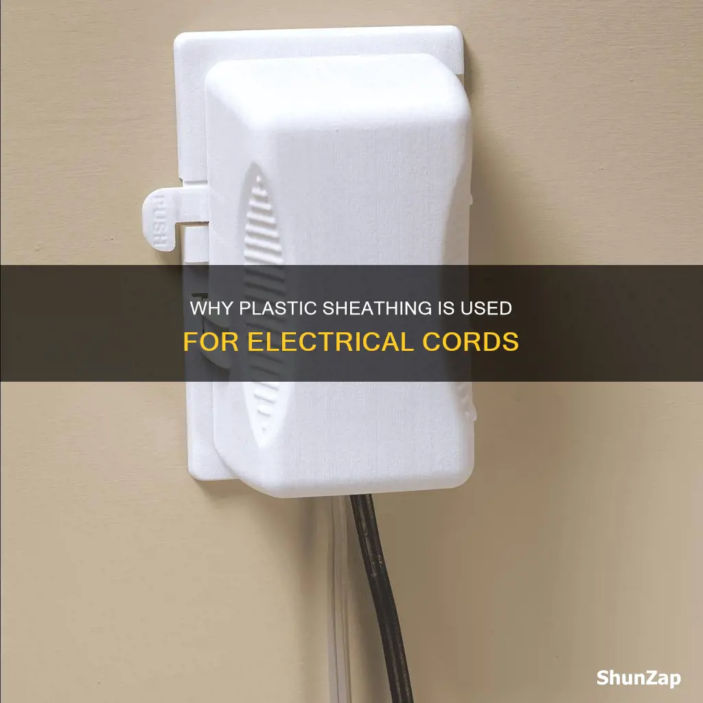 what are electrical cords covered in plastic