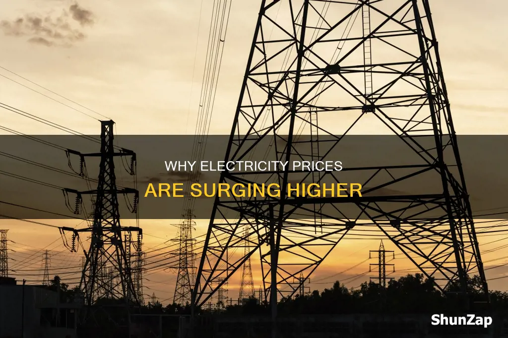 what are electricity prices going up to