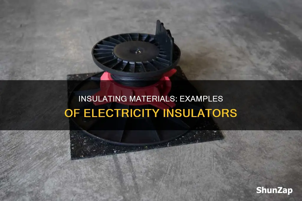 what are examples of insulators of electricity
