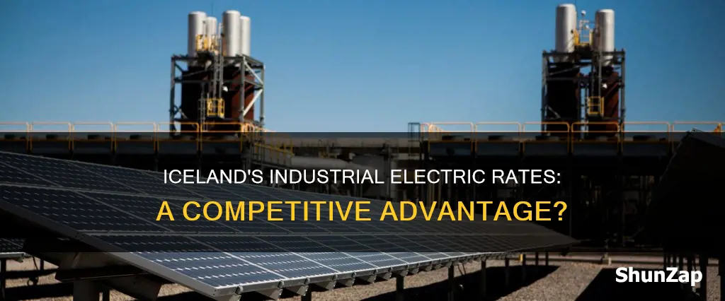 what are industrial electric rates in iceland