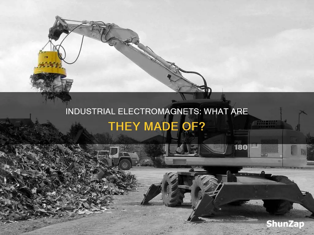 what are industrial electro magnets made of