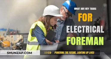 Electrical Foreman: Key Tasks and Responsibilities