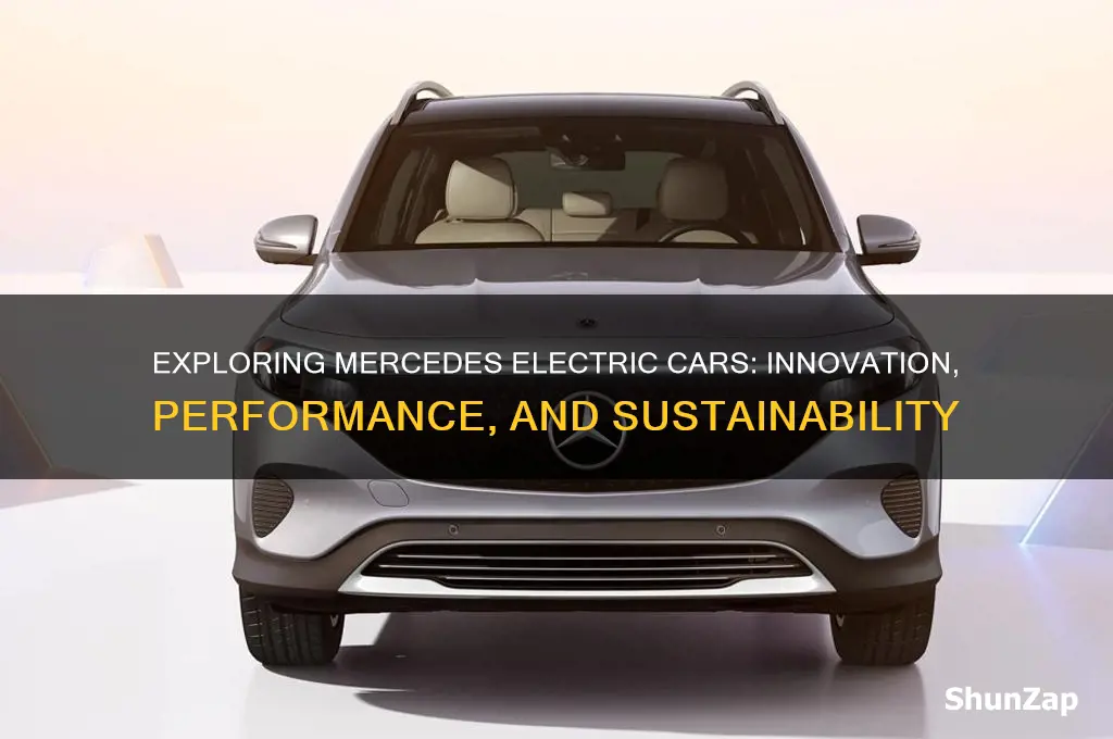 what are mercedes electric cars