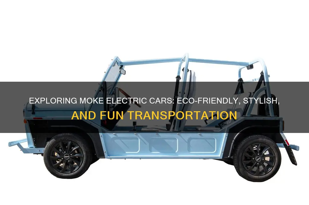what are moke electric cars