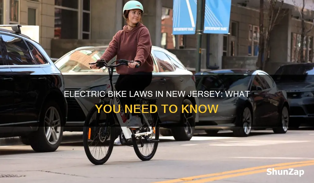 what are nj laws for electric bikes