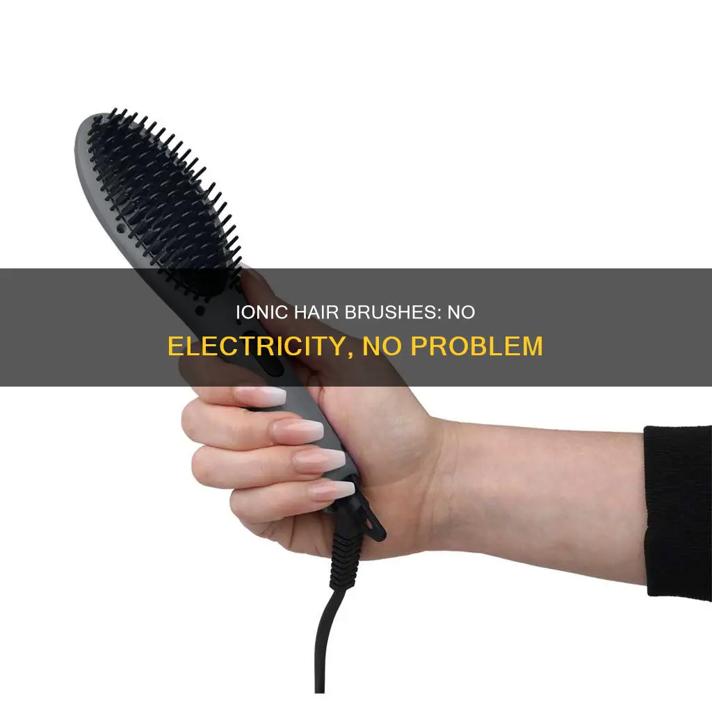 what are non electric ionic hair brushes