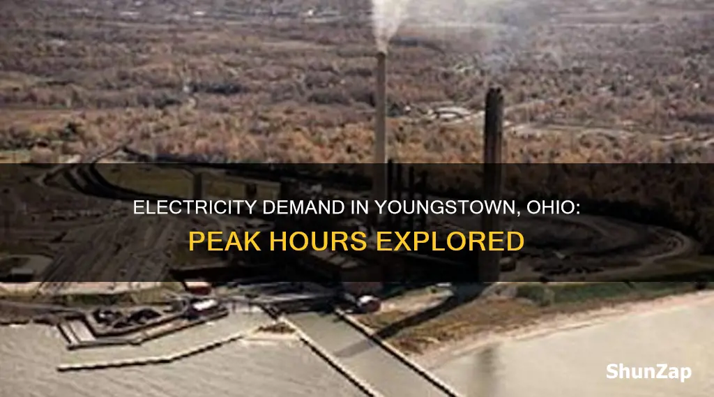 what are peak electric hours youngstown ohio