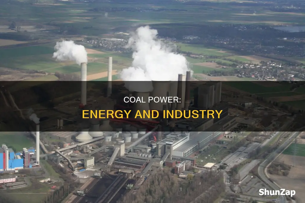 what are possible coal electricity downstream industry
