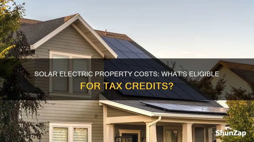 what are qualified solar electric property costs