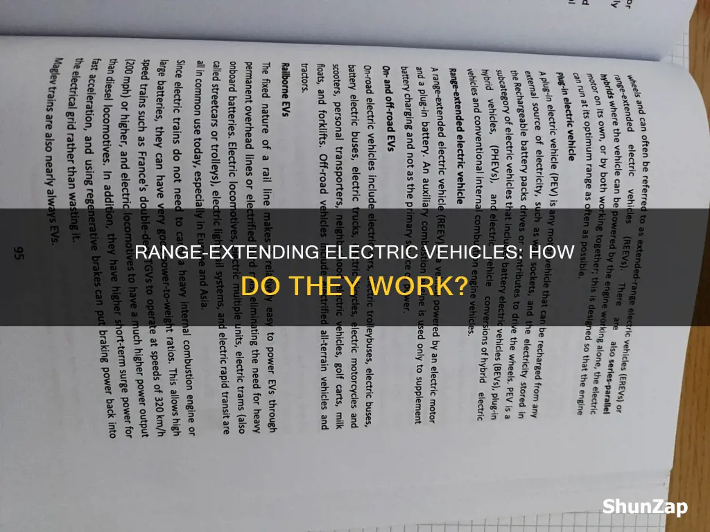 what are range extending electric vehicles