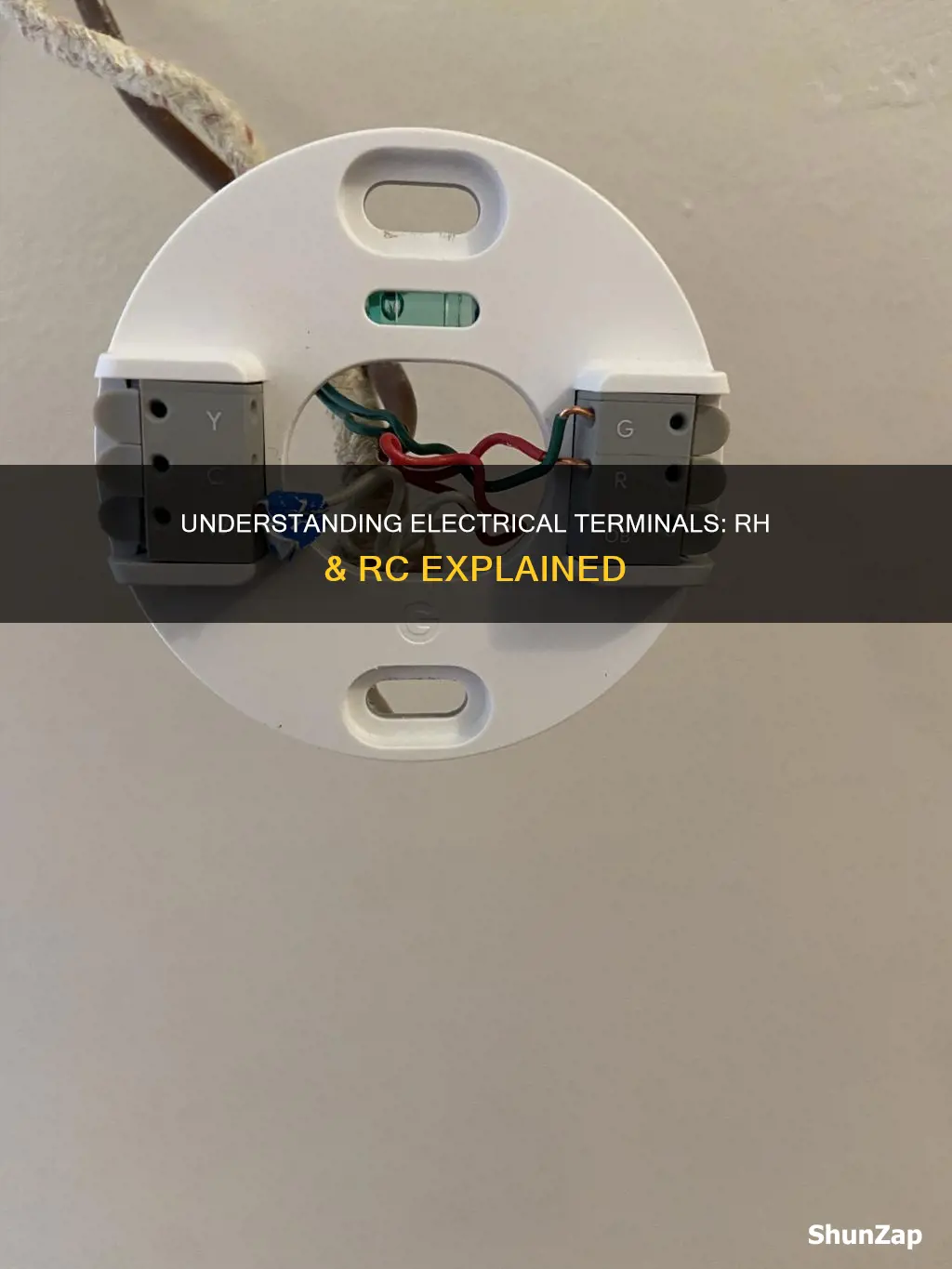 what are rh & rc in electrical terminals