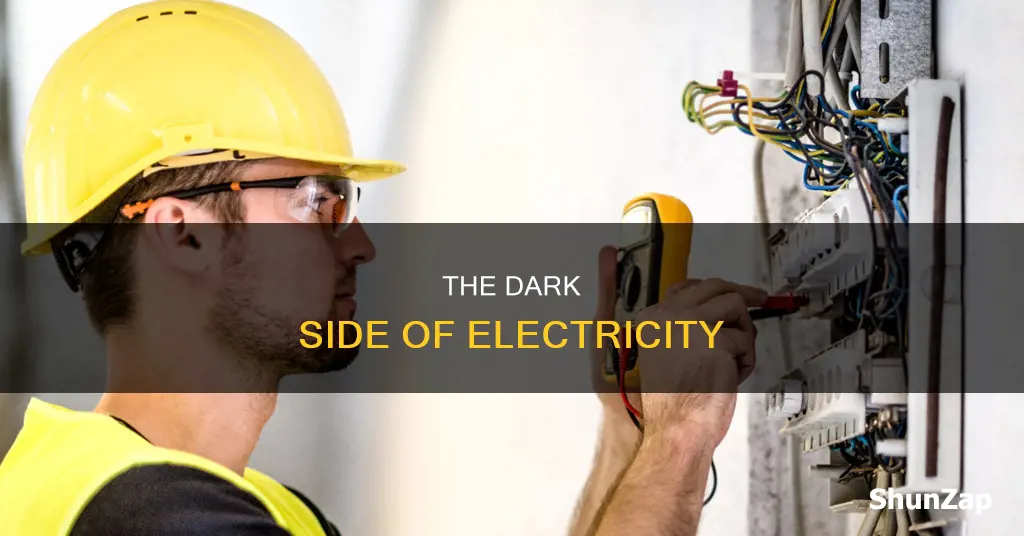 what are some bad things about electricity