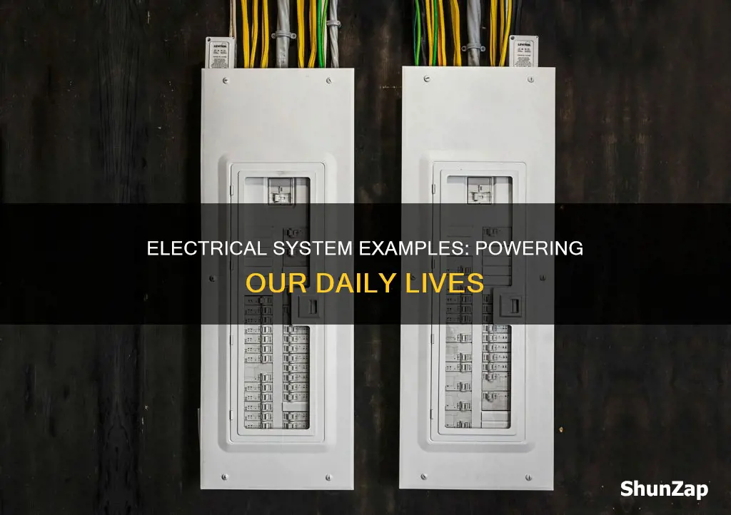 what are some examples of electrical systems