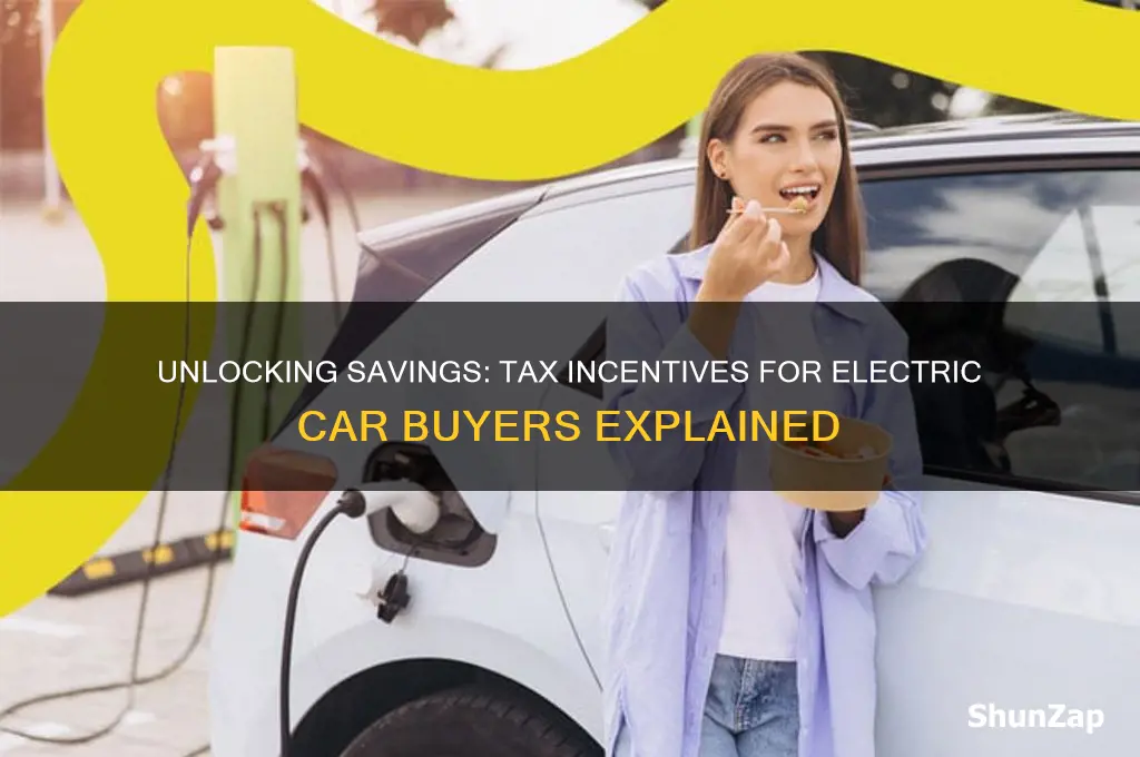 what are tax incentives for electric cars