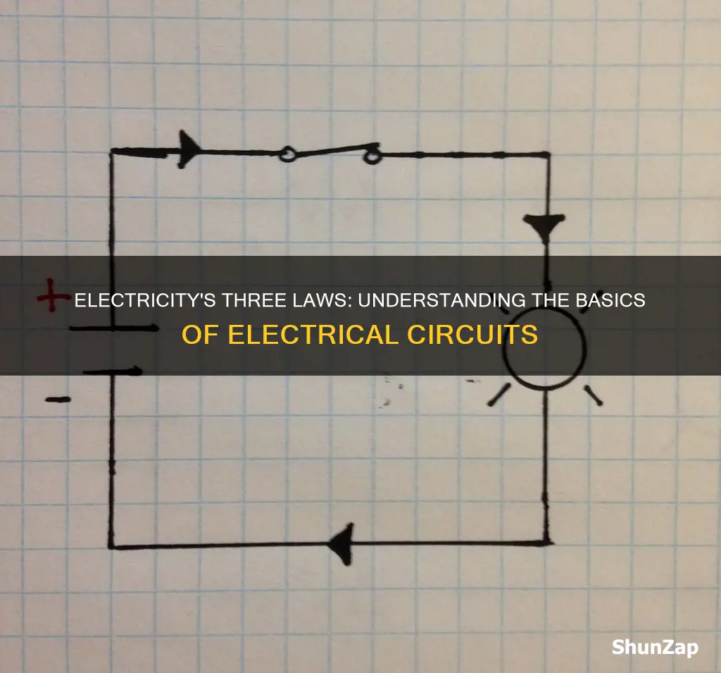 what are the 3 laws of electricity