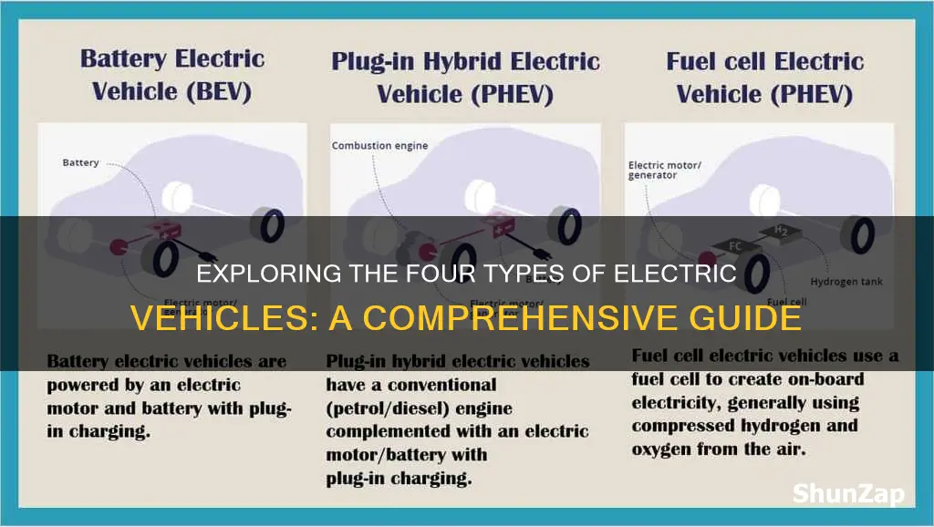 what are the 4 types of electrical vehicles