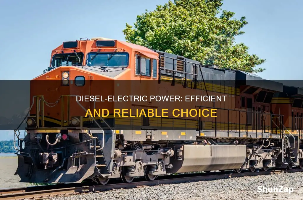 what are the advantages of diesel electric