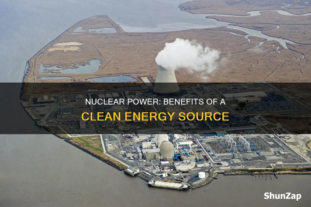 what are the advantages of nuclear electricity