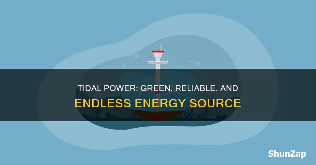 what are the advantages of tidal electricity