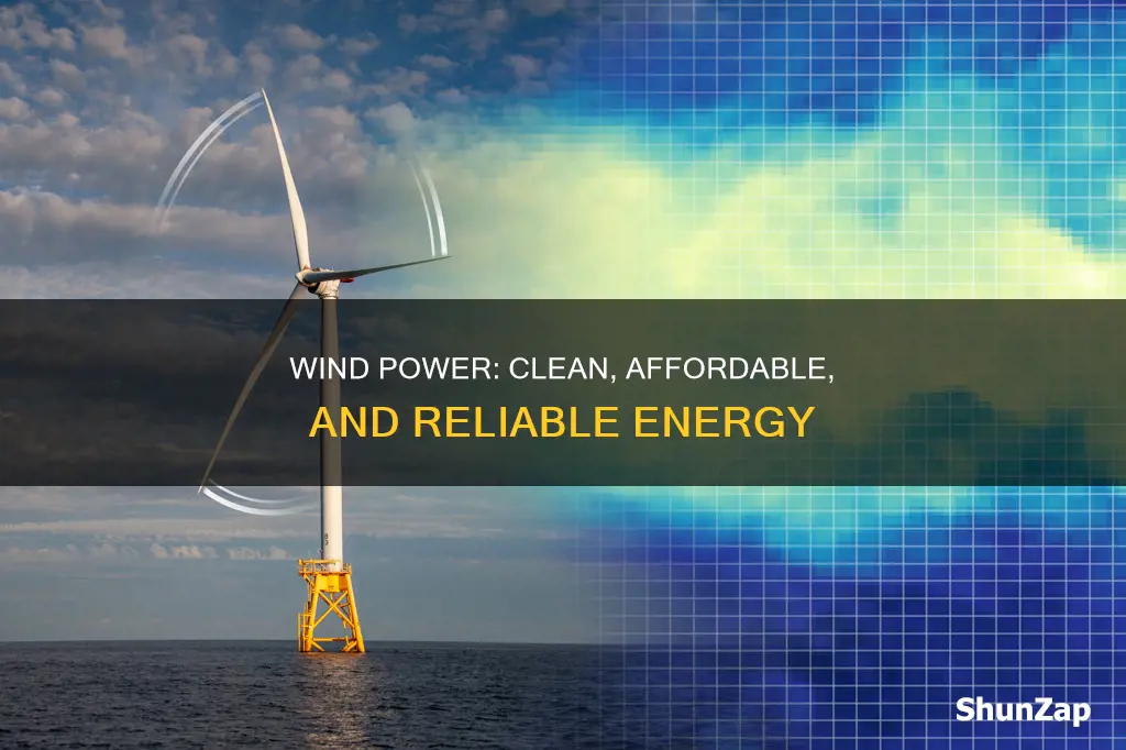 what are the advantages of wind electricity