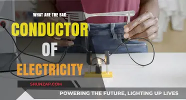 Why These Materials Are Poor Electrical Conductors