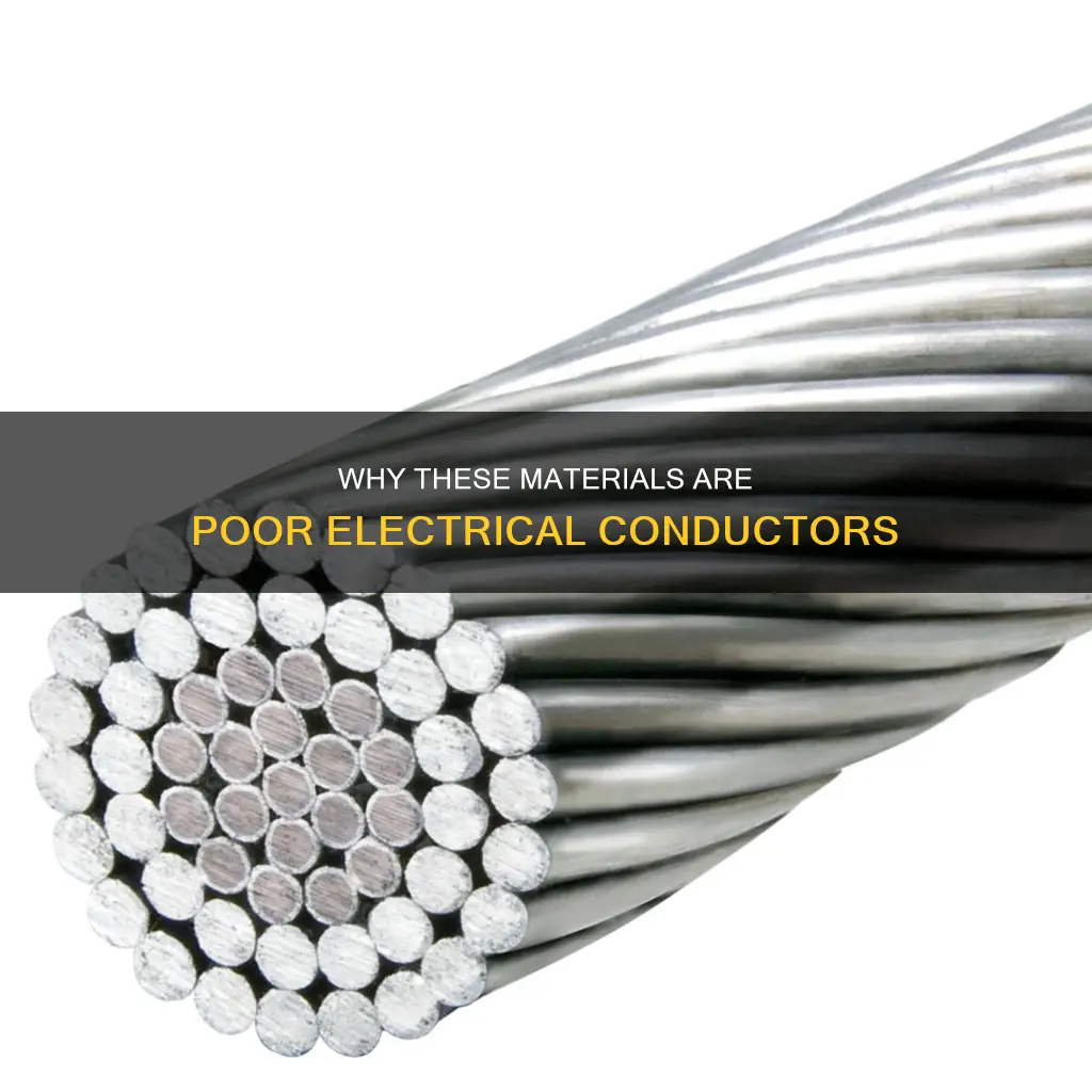 what are the bad conductor of electricity