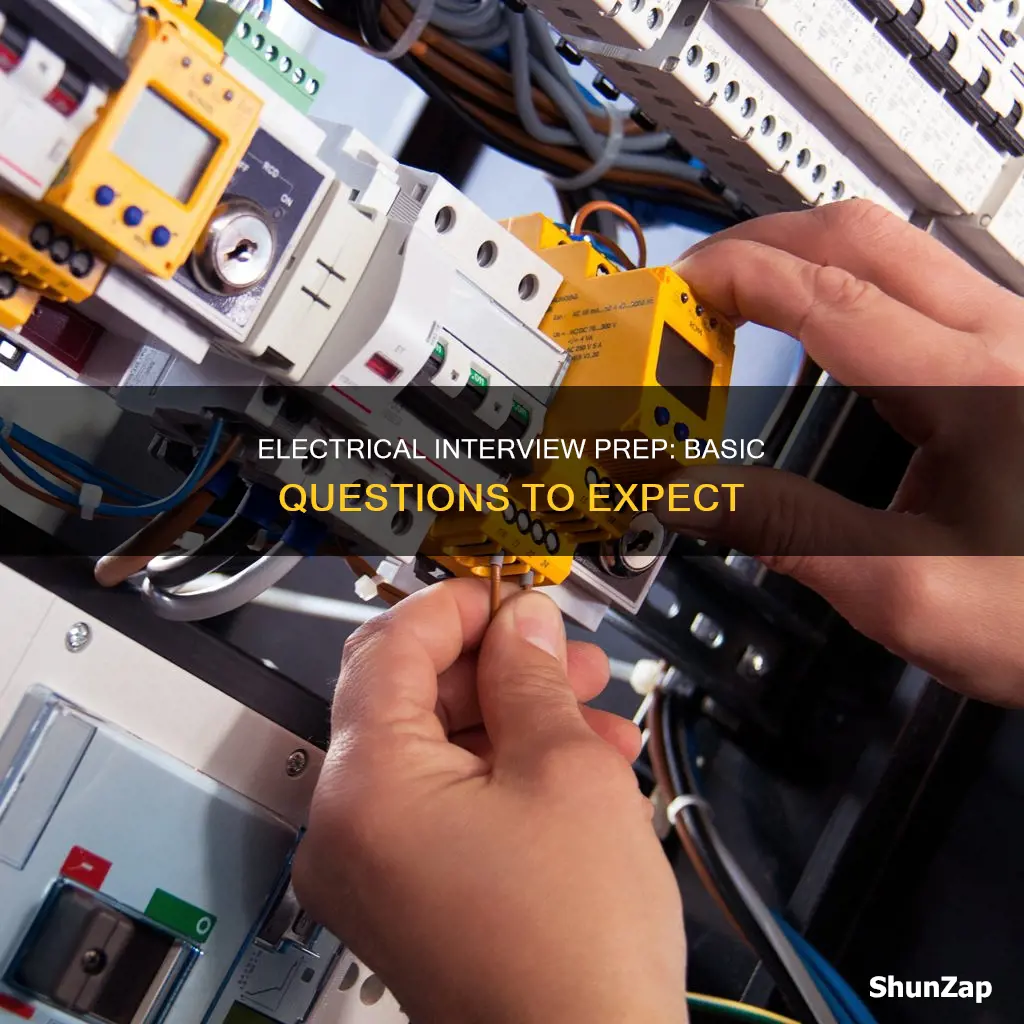what are the basic electrical interview questions