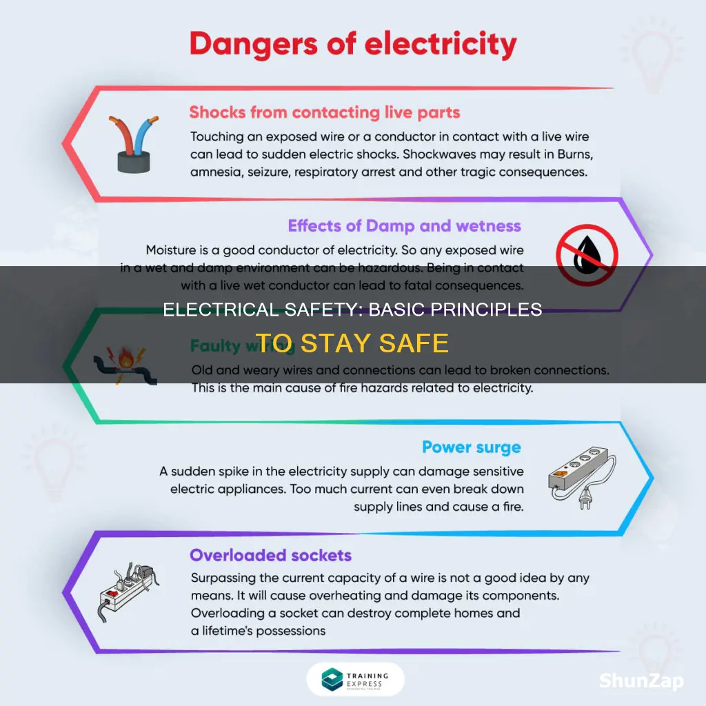 what are the basic electrical safety principles