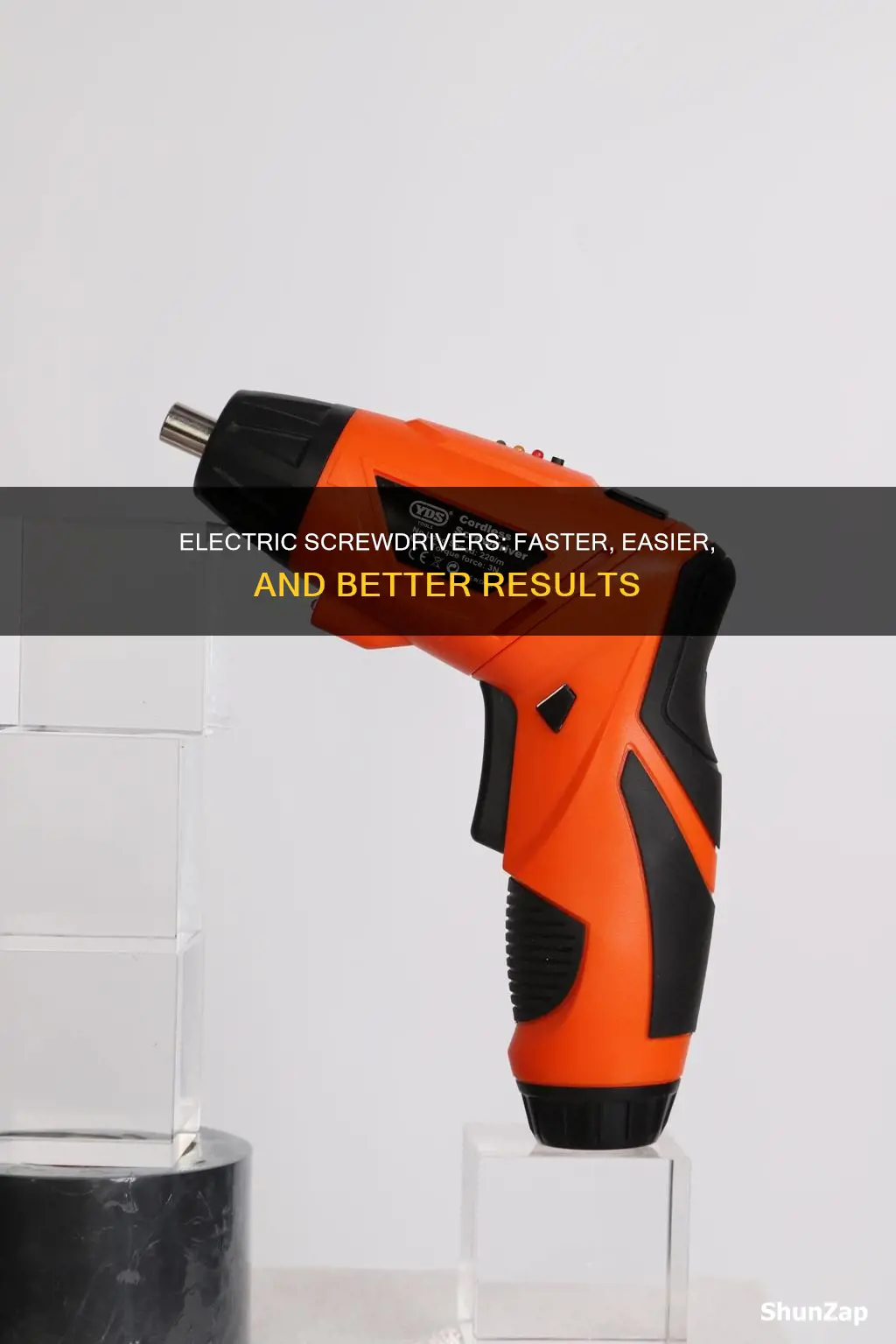 what are the benefits of electric screwdrivers