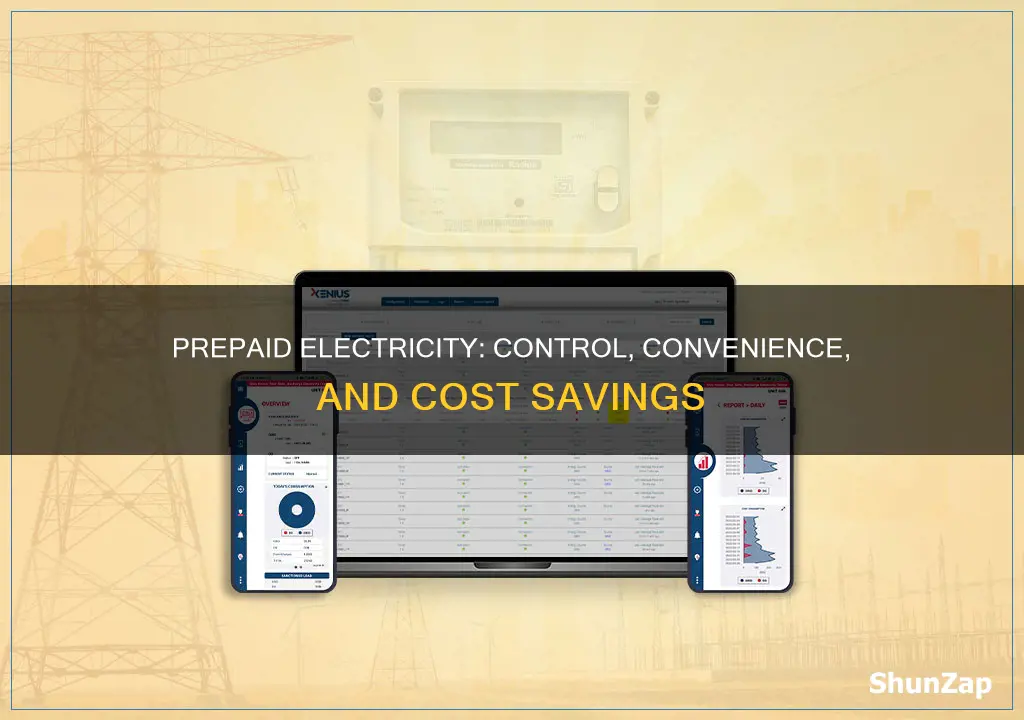 what are the benefits of prepaid electricity