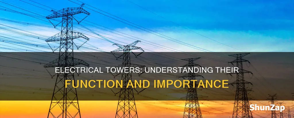what are the big electrical towers called