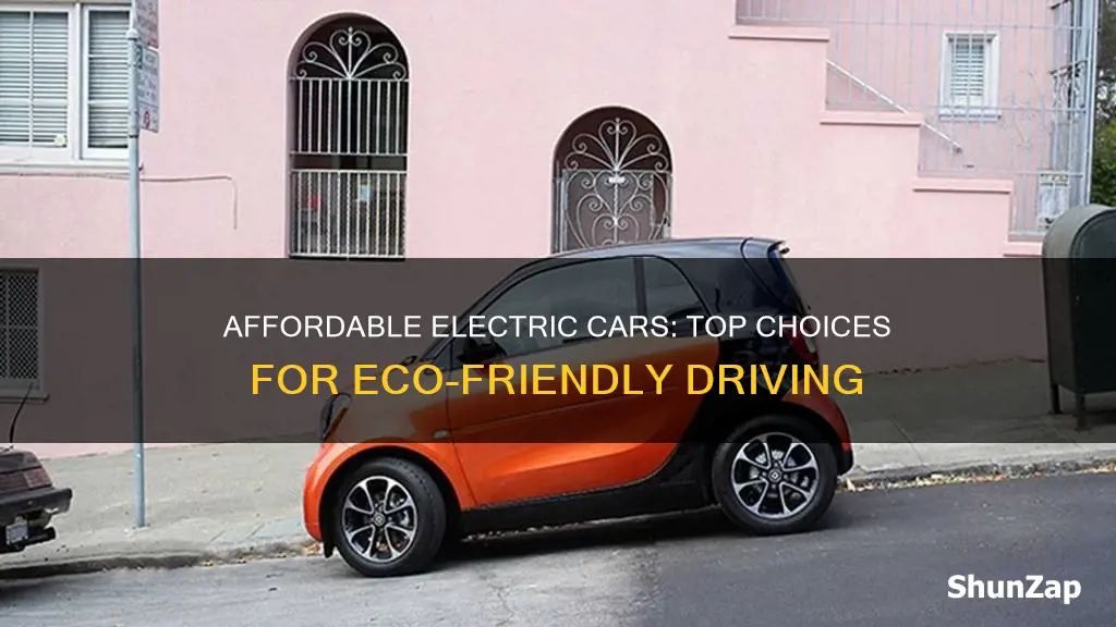 what are the cheapest electric vehicles