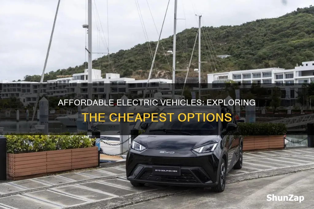 what are the cheapest electric vehicles