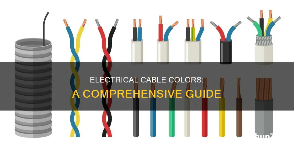 what are the colours of electrical cable