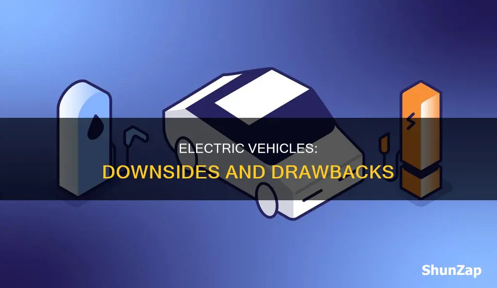 what are the cons of electric vehicles