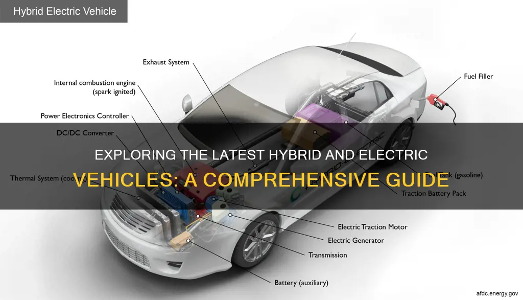 what are the current hybrid and electric type vehicles